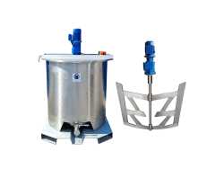 907L heat-/coolable stainless steel transport with anchor agitator